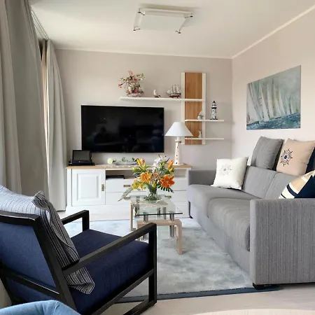 Dunenresidenz Prora Mit Meerblick, 1 Schlafzimmer Und Balkon Np 521 Appartement Binz