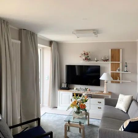 Appartement Dunenresidenz Prora Mit Meerblick, 1 Schlafzimmer Und Balkon Np 521